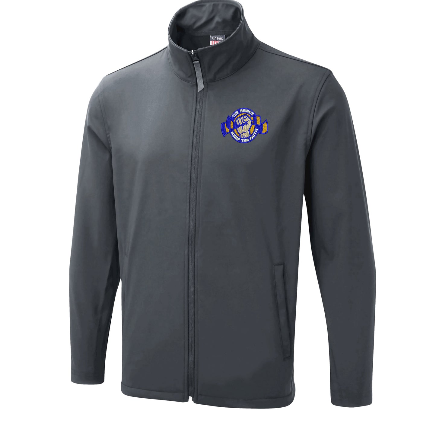 The Rhinos Keep The Faith Embroidered Lightweight Soft Shell Jacket