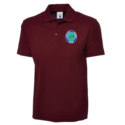 Falkland Islands Veteran Embroidered Classic Polo Shirt