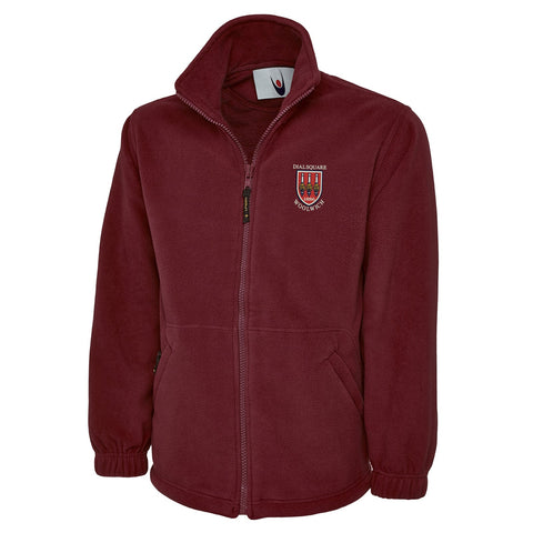 Retro Dial Square Embroidered Premium Fleece