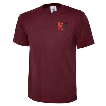 Retro Kettering Town Embroidered Classic T-Shirt