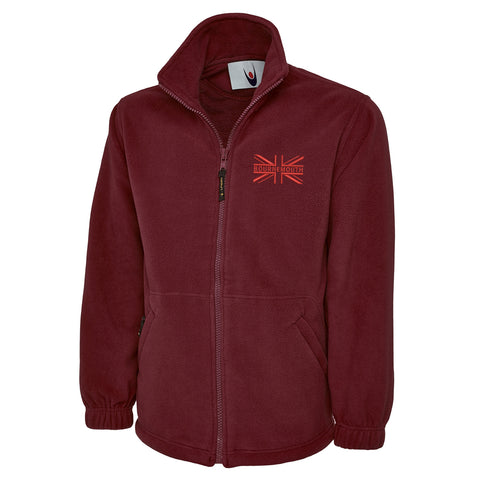 Bournemouth Union Jack Embroidered Premium Fleece Jacket