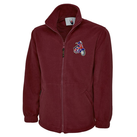 MOD Union Jack Scooter Embroidered Premium Fleece Jacket