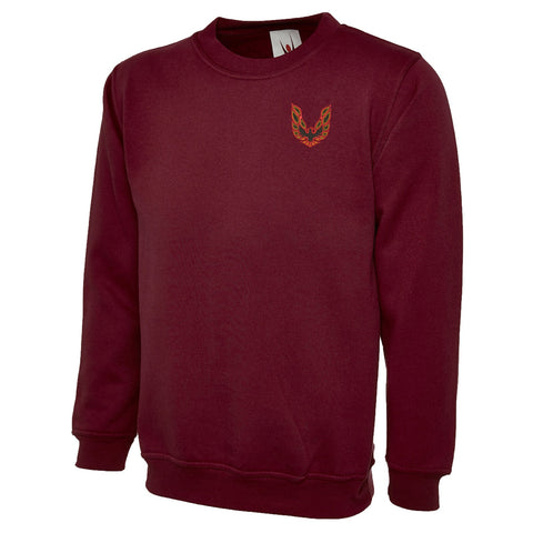 Pontiac Firebird Embroidered Classic Sweatshirt