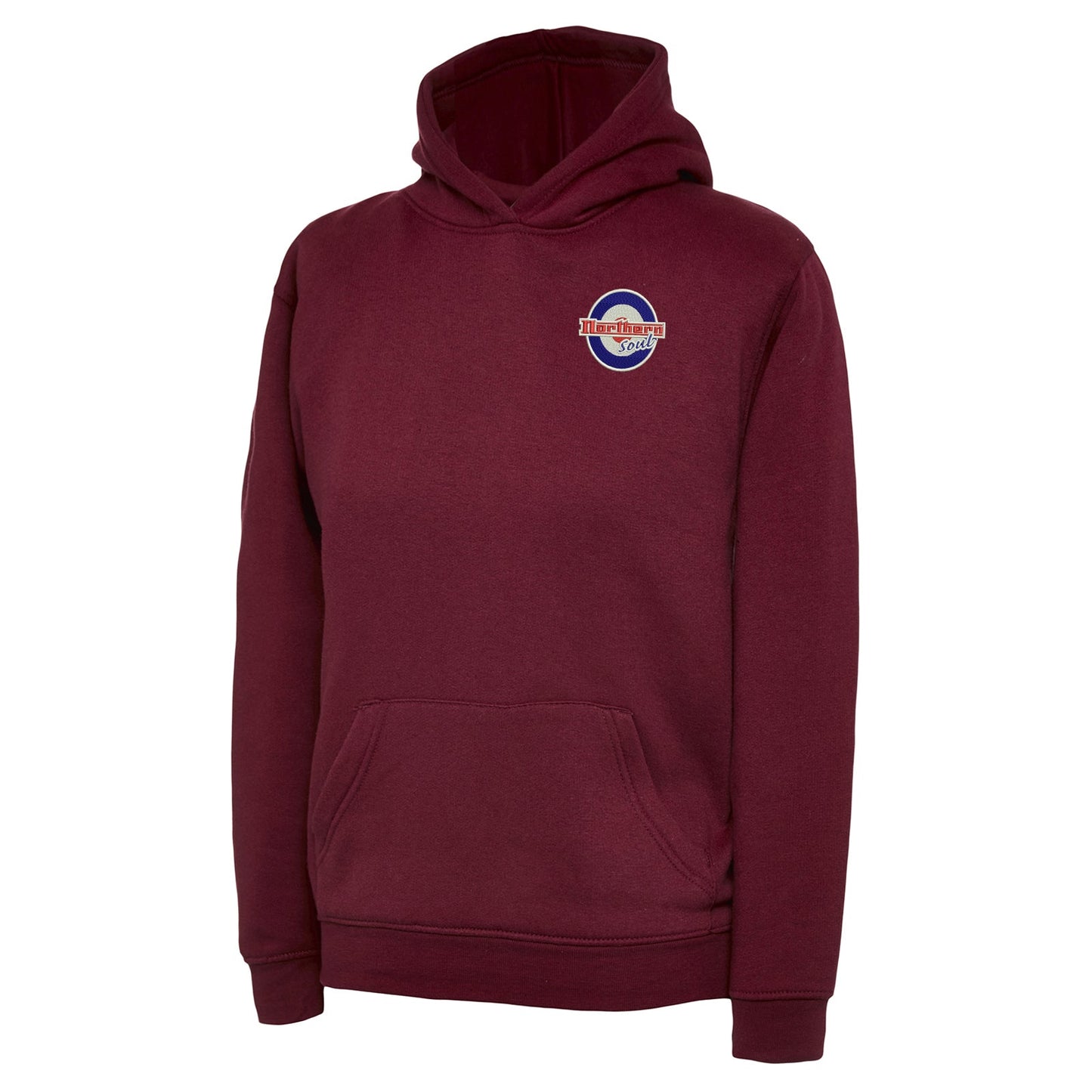 Northern Soul Roundel Embroidered Children's Hoodie