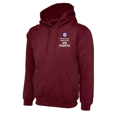 Proud to Have Served in The Air Cadets Embroidered Classic Hoodie