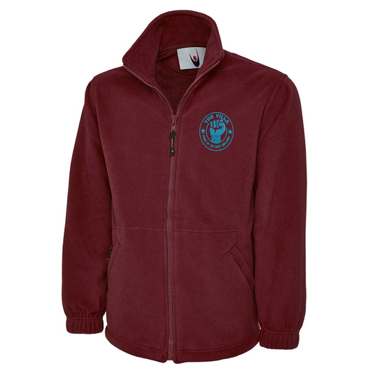 The Villa Pride of The West Midlands Embroidered Premium Fleece Jacket