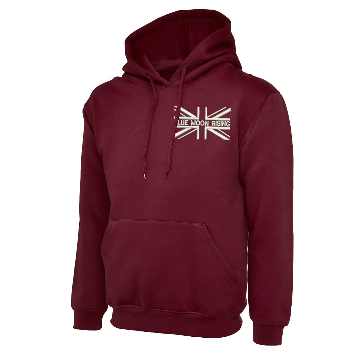 Blue Moon Rising Union Jack Hoodie