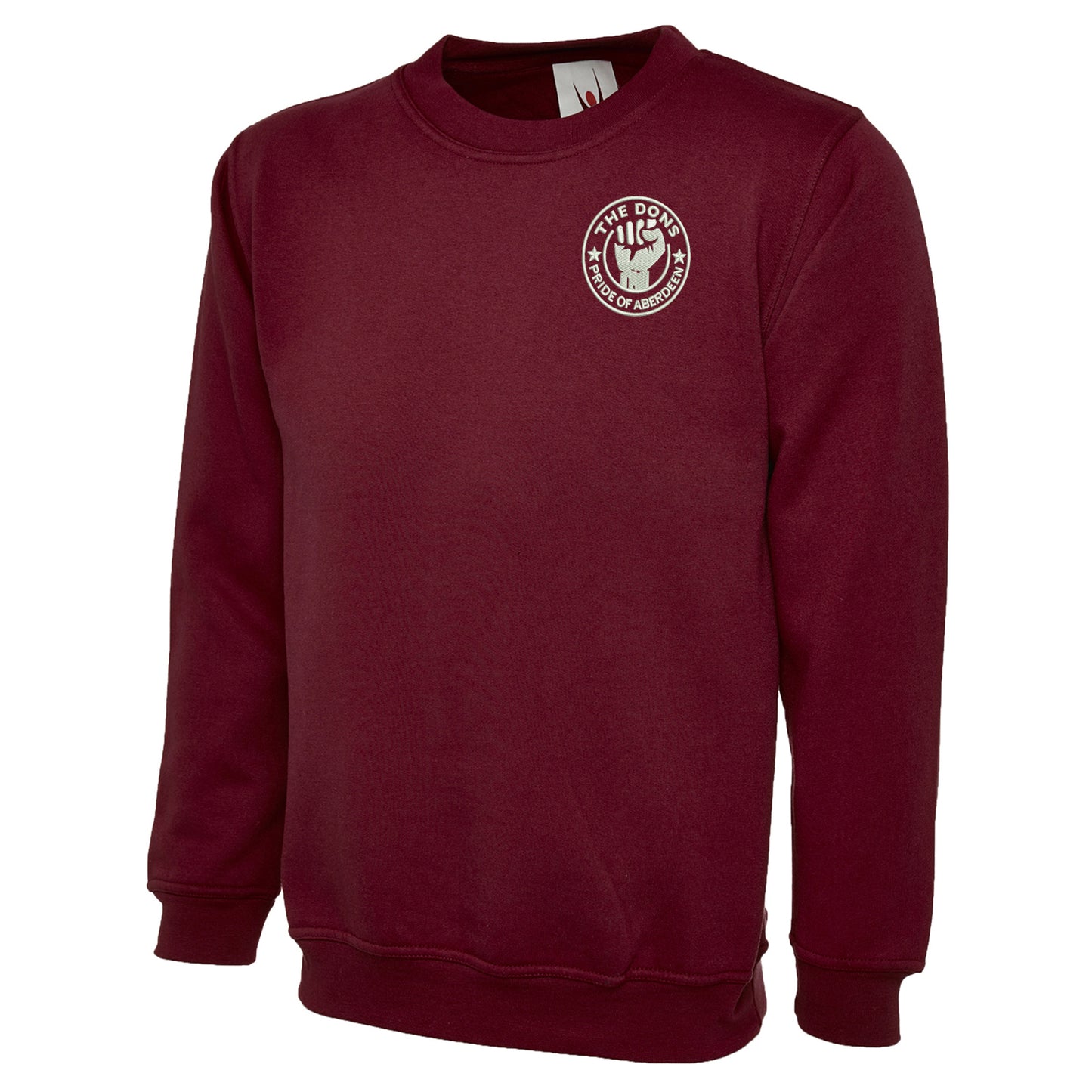 The Dons Pride of Aberdeen Embroidered Classic Sweatshirt