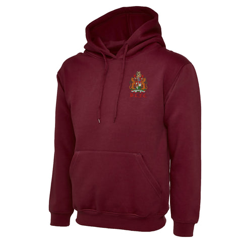 Retro Bristol City 1950s Embroidered Classic Hoodie