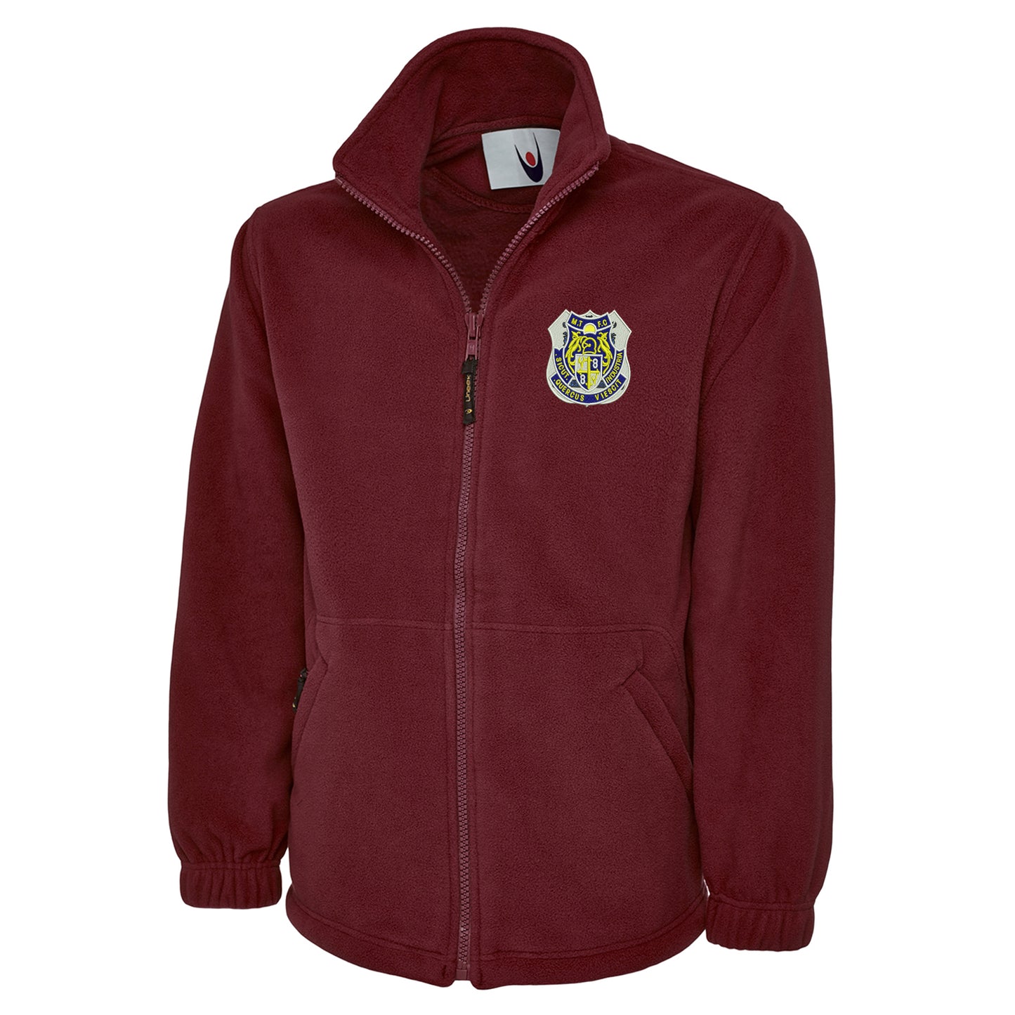 Retro Mansfield 1920s Embroidered Premium Fleece Jacket