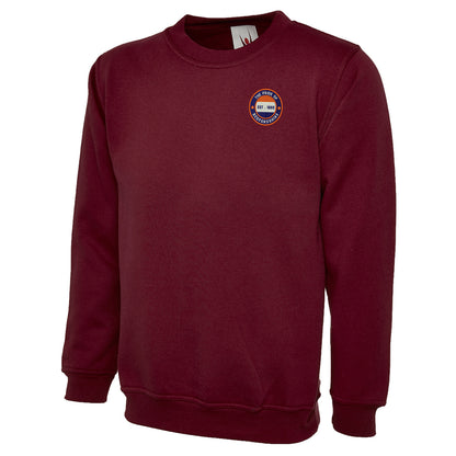 Luton Pride of Bedfordshire Embroidered Classic Sweatshirt