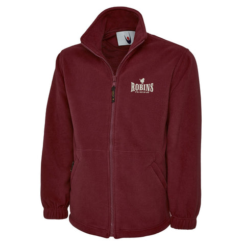 Robins It's a Way of Life Embroidered Premium Fleece