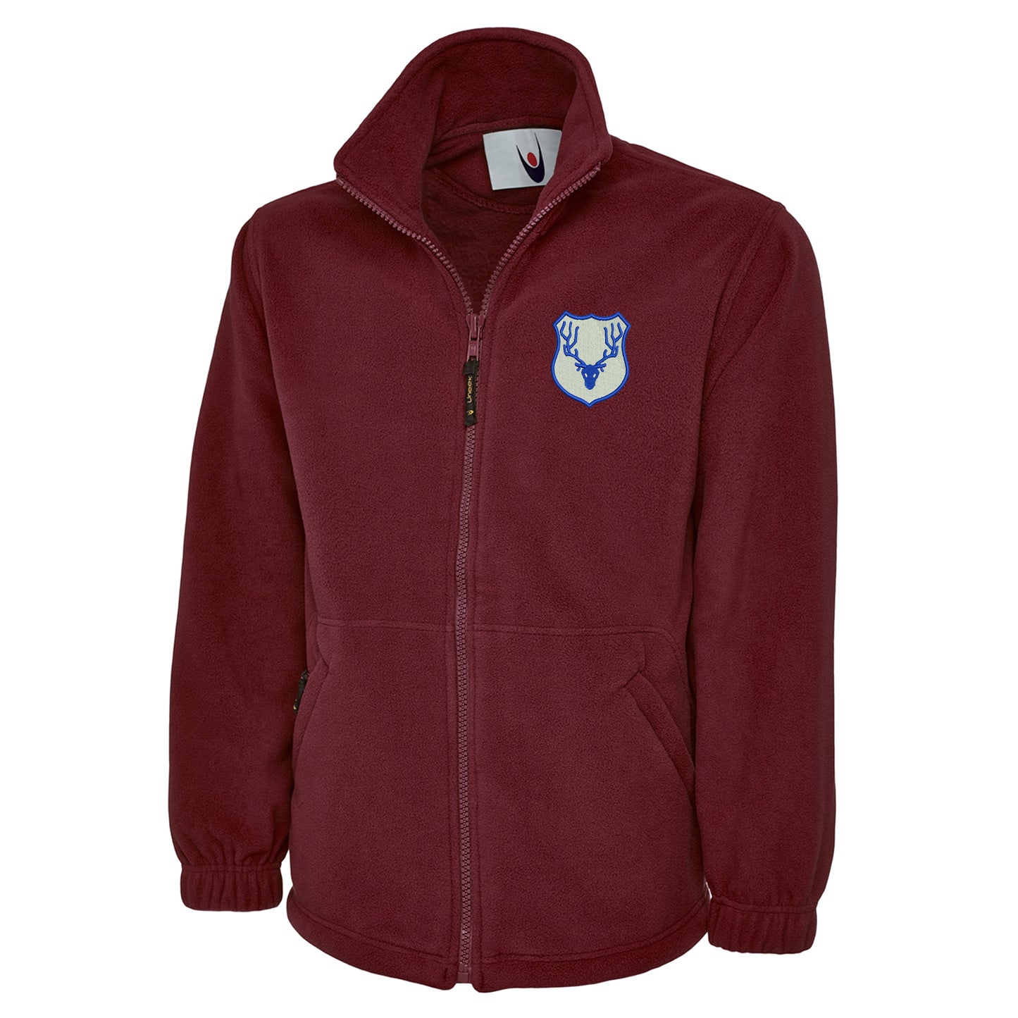 Retro Ross County Embroidered Premium Fleece Jacket