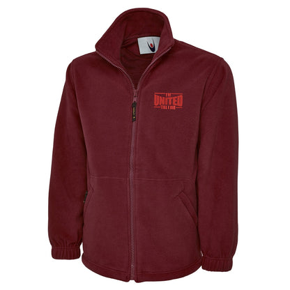 I'm United Till I Die Premium Fleece Jacket