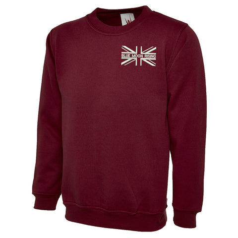 Blue Moon Rising Union Jack Sweatshirt