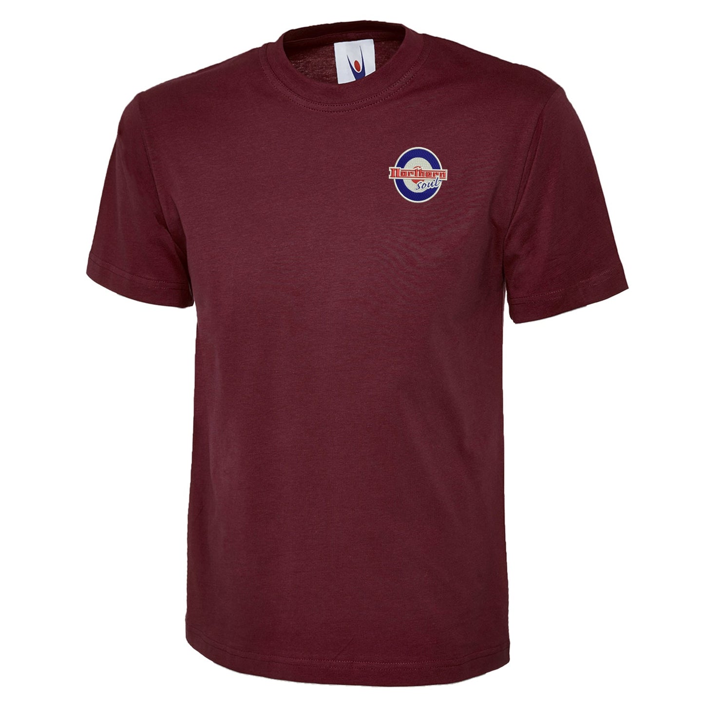 Northern Soul Roundel Embroidered Classic T-Shirt