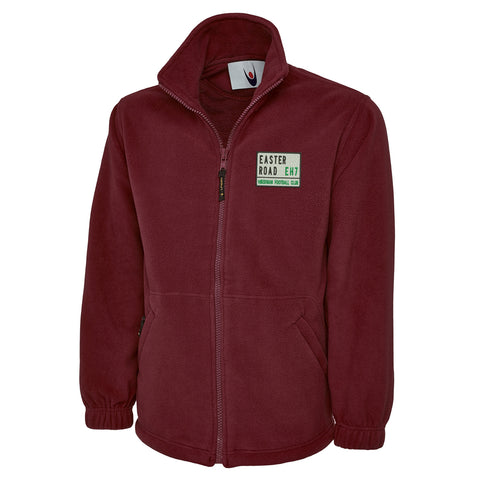 Easter Road EH7 Embroidered Premium Fleece Jacket