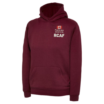 Proud to Have Served in The RCAF Embroidered Children's Hoodie