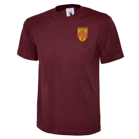 Retro Riverside FC Embroidered Classic T-Shirt