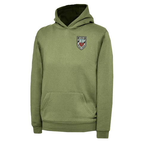 Retro Bath City Embroidered Children's Hoodie