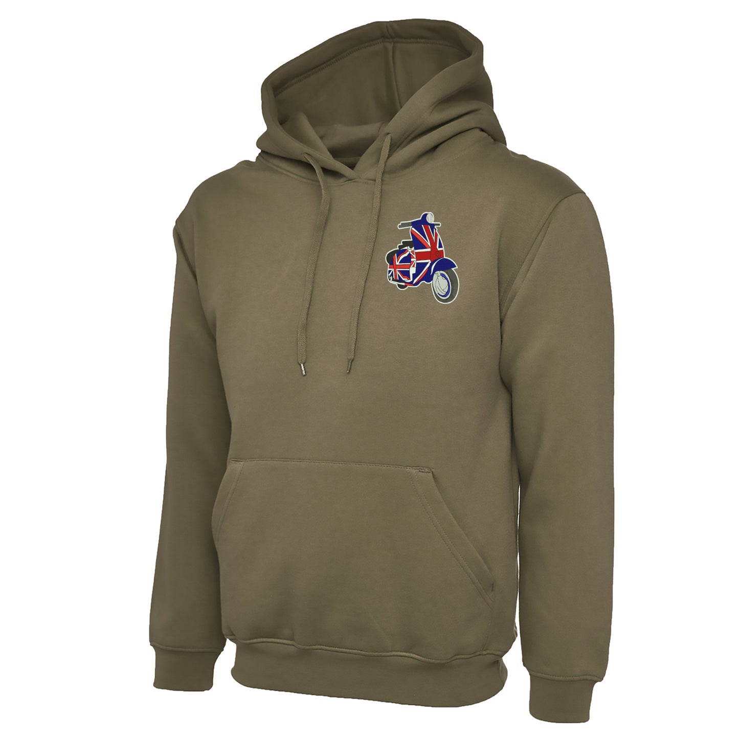 MOD Union Jack Scooter Embroidered Hoodie