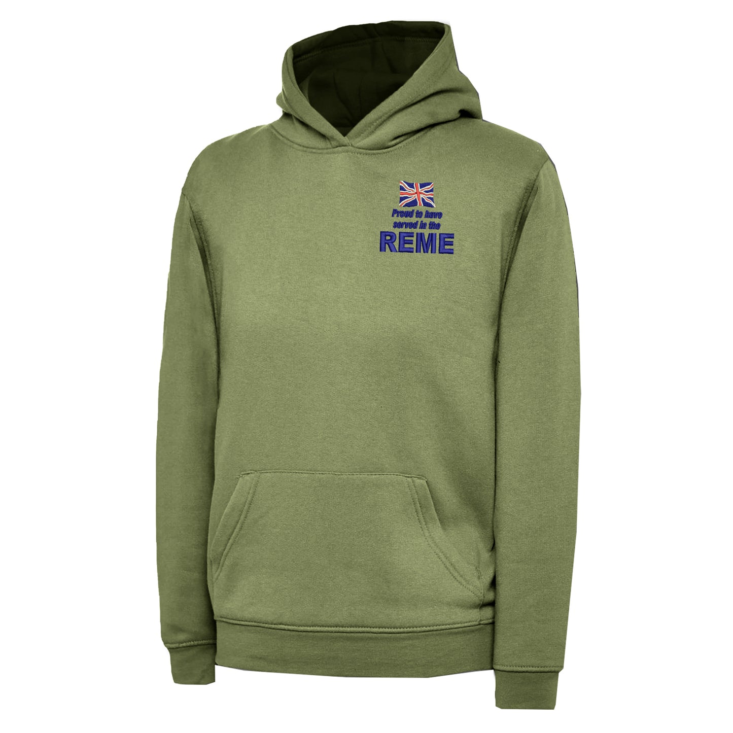 Proud to Have Served in The REME Embroidered Children's Hoodie