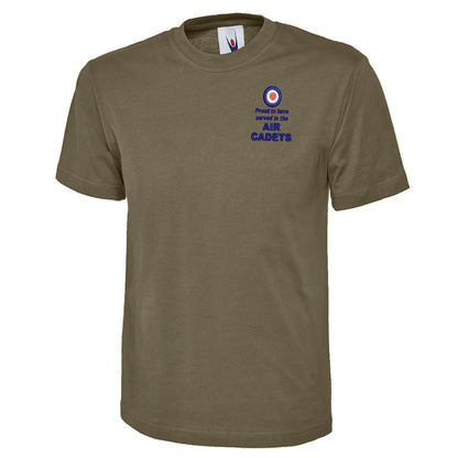 Proud to Have Served in The Air Cadets Embroidered Classic T-Shirt