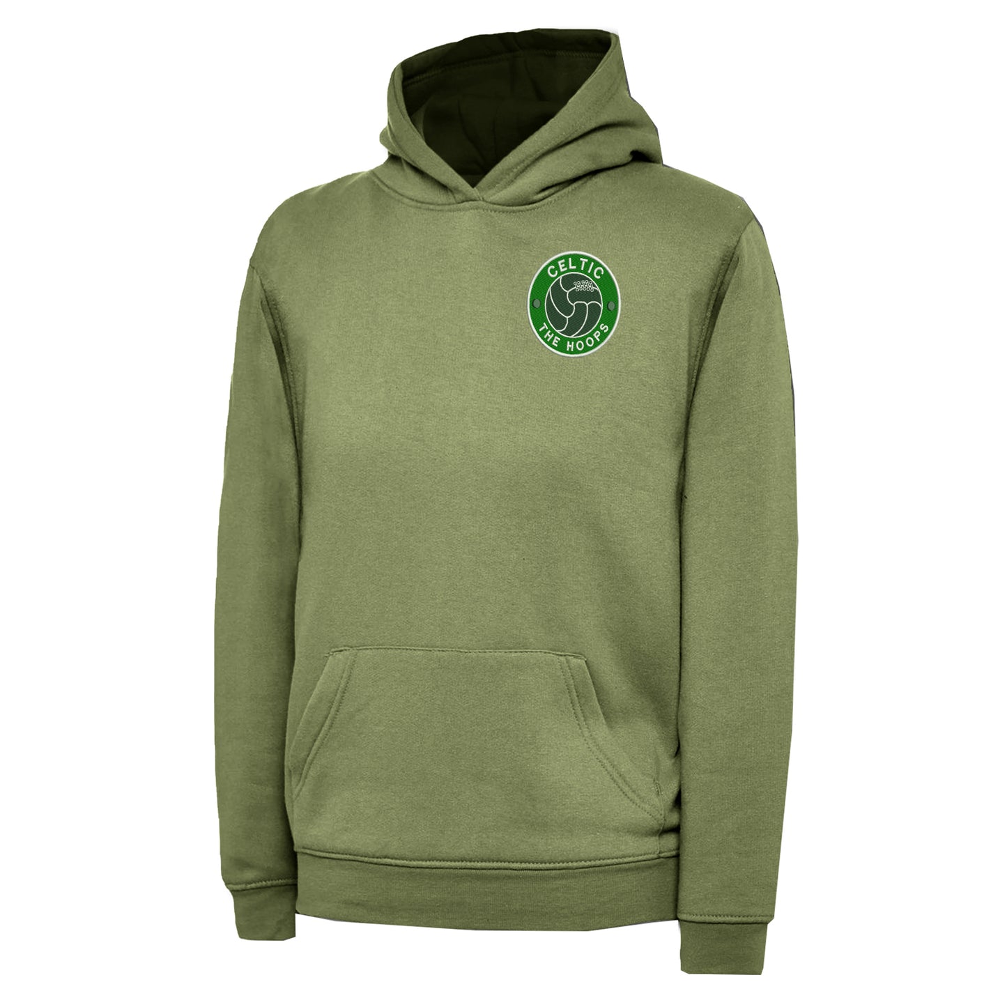 The Hoops Old School Ball Embroidered Children's Hoodie