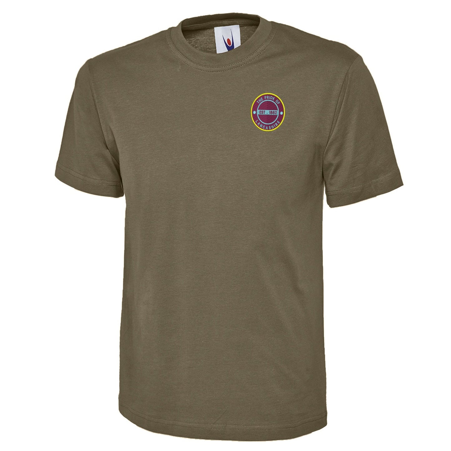 The Pride of Lancashire 1882 Embroidered Classic T-Shirt