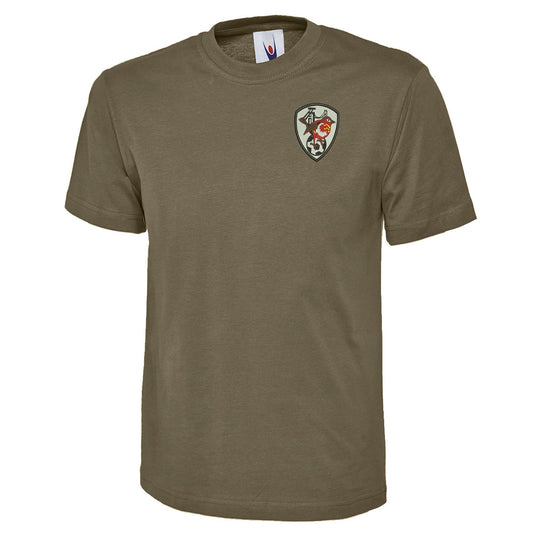 Retro Bristol City 1976 Embroidered Classic T-Shirt - Military Green 5XL