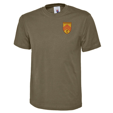 Retro Riverside FC Embroidered Classic T-Shirt