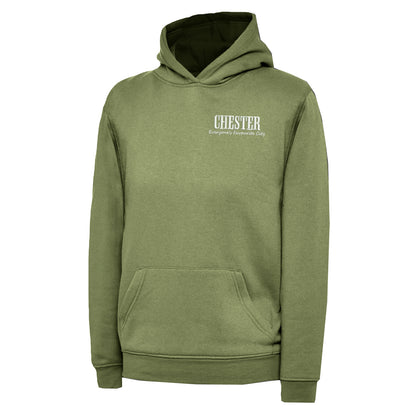 Chester Everyone's Favourite City Embroidered Children's Hoodie