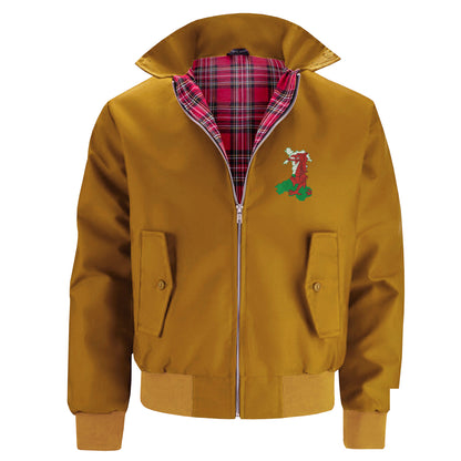 Wales Flag Map Embroidered Classic Jacket