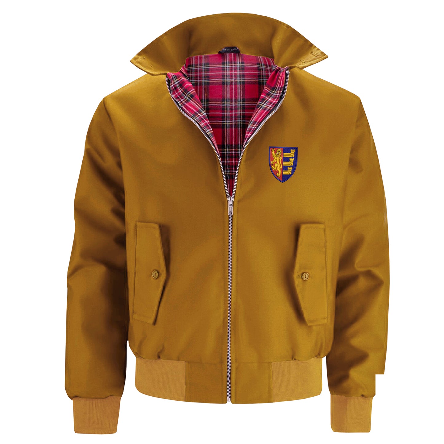 Retro Ipswich 1888 Embroidered Classic Harrington Jacket