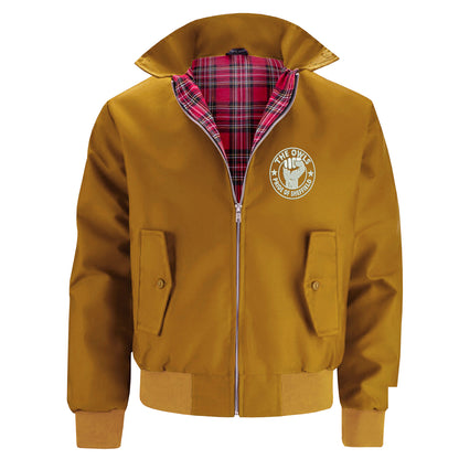 The Owls Pride of Sheffield Embroidered Classic Harrington Jacket