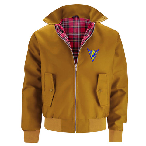 Retro Bury 1974 Embroidered Classic Harrington Jacket