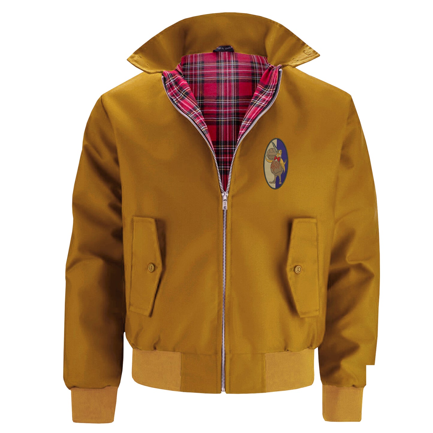 Retro West Brom 1933 Embroidered Classic Harrington Jacket