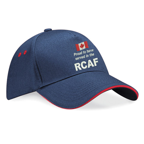 Proud to Have Served in The RCAF Baseball Cap