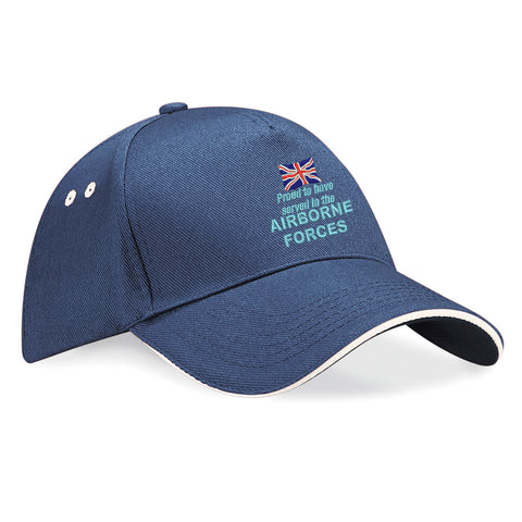 Proud to Have Served in The Airborne Forces Embroidered Baseball Cap