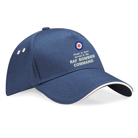 Proud to Have Served in The RAF Bomber Command Embroidered Baseball Cap