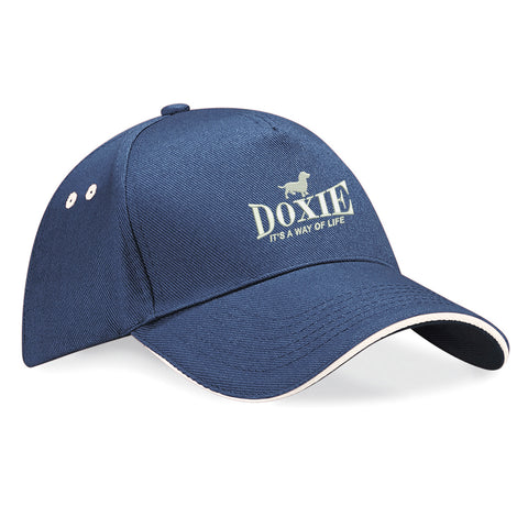 Doxie It's a Way of Life Embroidered Baseball Cap