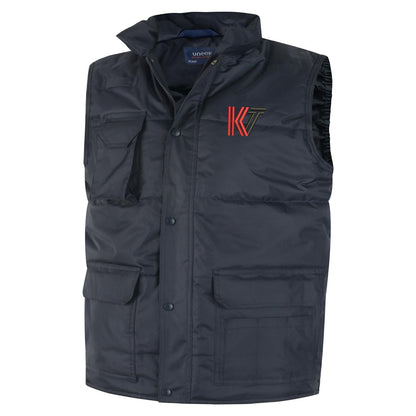 Retro Kettering Town Embroidered Super Pro Body Warmer