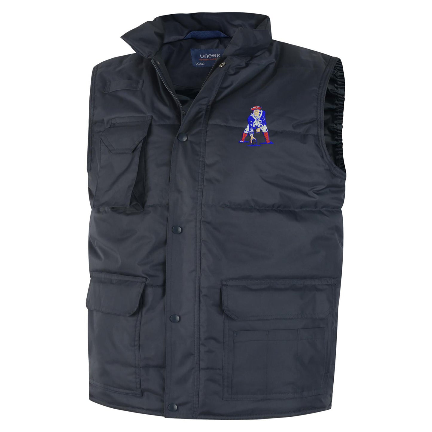 Retro New England Patriots 1972 Bodywarmer