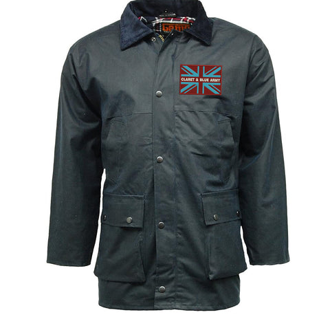 Claret & Blue Army Coloured Union Jack Jacket