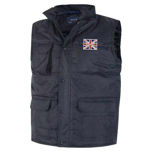 Pompey Coloured Union Jack Bodywarmer