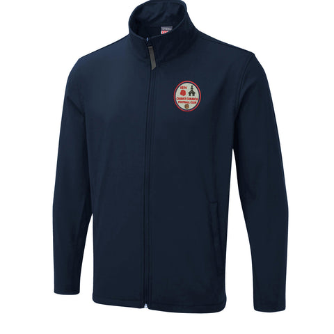 Retro Christ Church FC Embroidered Lightweight Soft Shell Jacket