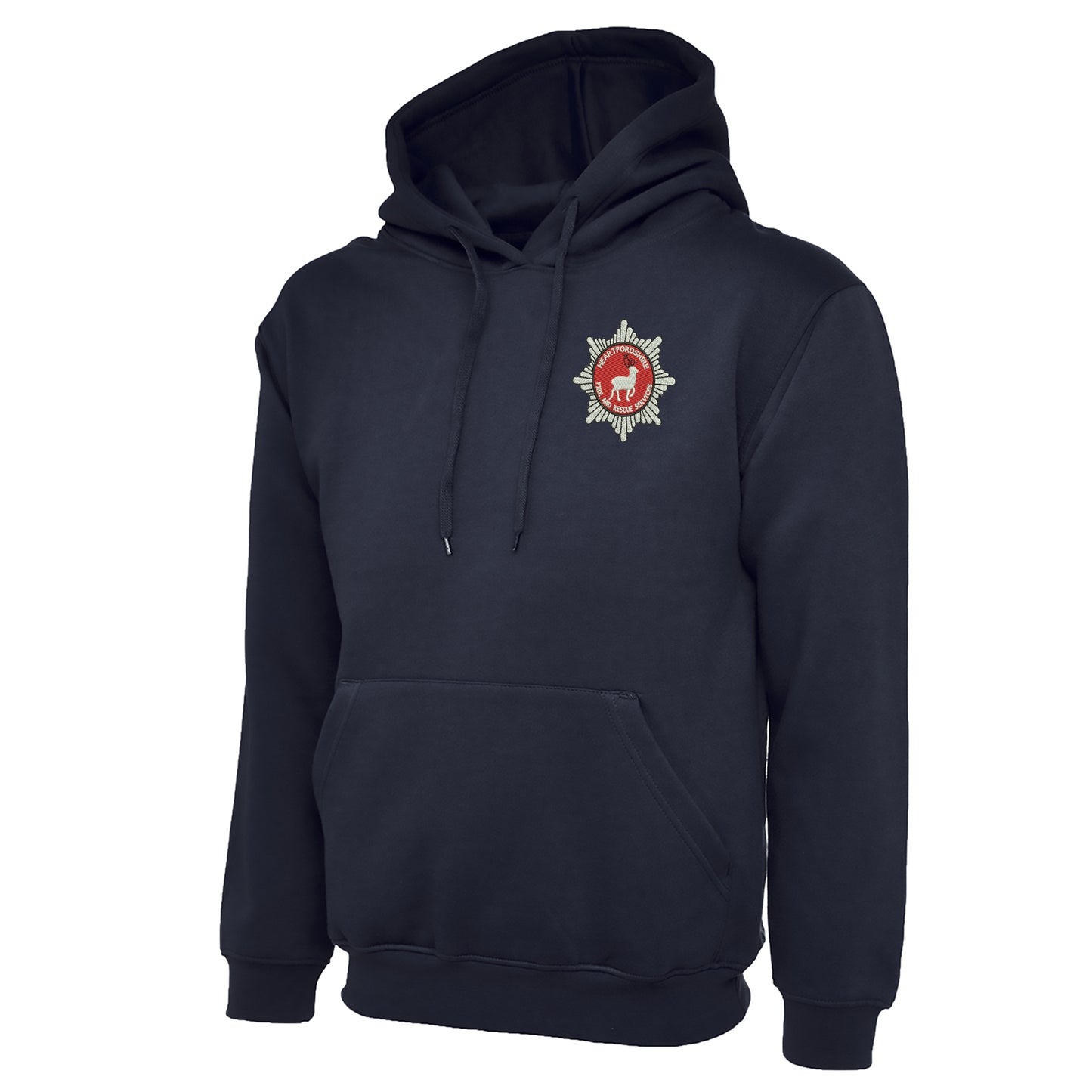 Hertfordshire Fire Service Embroidered Classic Hoodie