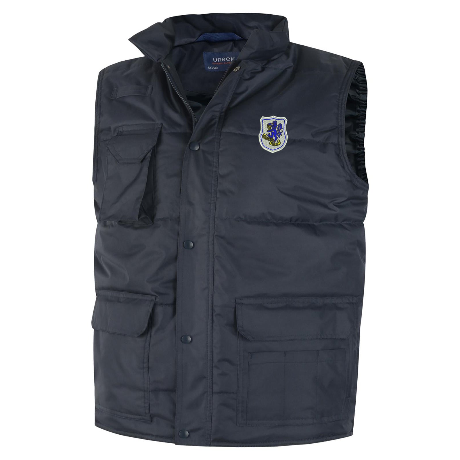 Macclesfield Town Football Body warmer