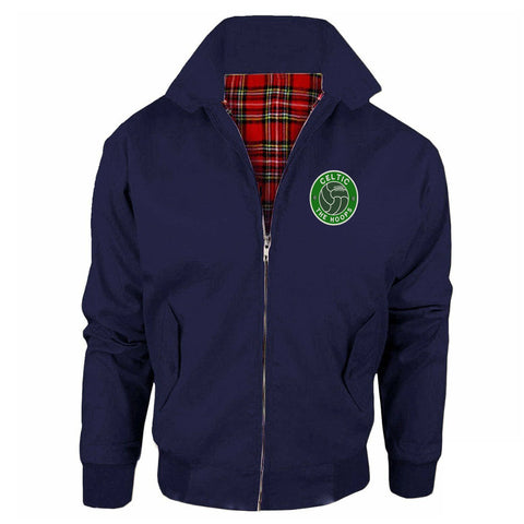 The Hoops Old School Ball Embroidered Classic Harrington Jacket