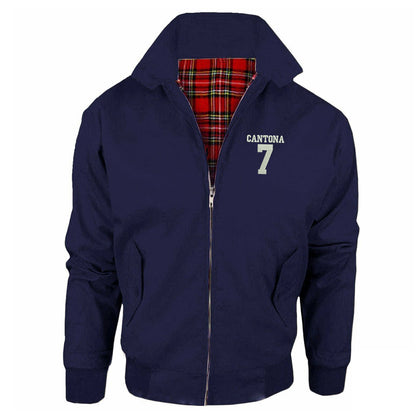 Cantona 7 Embroidered Classic Harrington Jacket